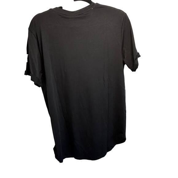 New Ravmen black sequence “good time, good life” tshirt size large New - Picture 2 of 8